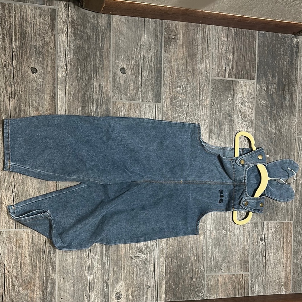 Blue Denim Overalls